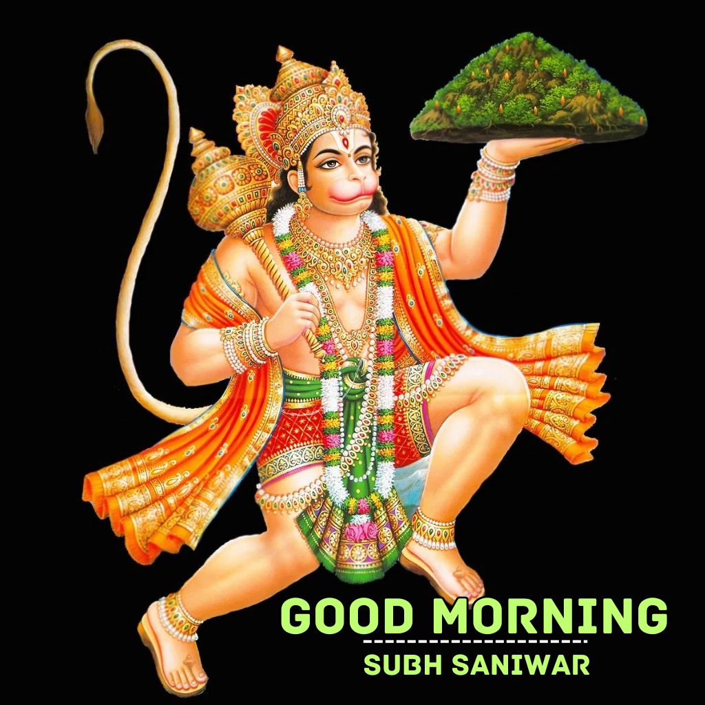 God Hanuman ji Subh Saniwar Good Morning Images Pics Pictures Download 2024